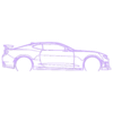 3538 2018 camaro zl1.stl Wall Silhouette: Chevrolet Set