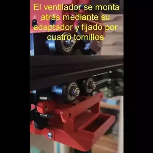 Ventiladores.webp Biqu H2 VS2 Revo, MAD-MAX Multiventilator support (extruder ventilation 4010, layer ventilation 5015, 7515, 7525) Ender 6