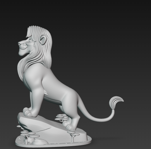 👾 Simba・ STL File for 3D printing・Cults