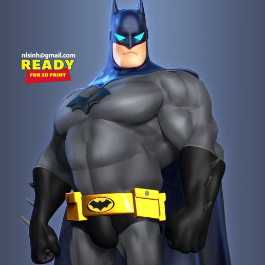 Fat Batman 3D model