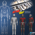 cults1.png Antman 3cm Suit for SLA printing