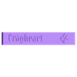 Cragheart.stl Gloomhaven Initiative Tracker Bars