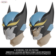 23.png Batman Immortal Legend Helmet 3D Model - Improved Details & Custom Version Fan Made