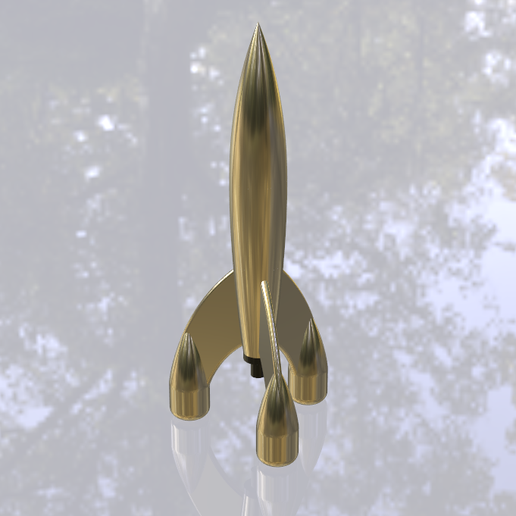 🚀 ROCKET・ STL File for 3D printing・Cults