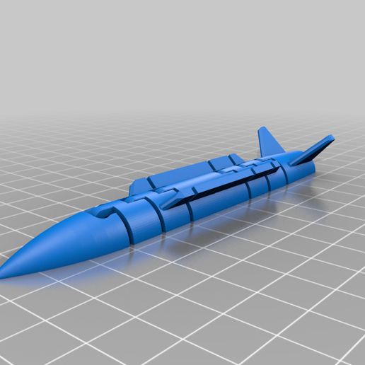 🚀 Another articulated rocket 2・Free STL File for ・Cults