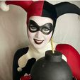 il_794xN.2412046799_4lqc.jpg Archivo STL gratuito Máscara de Harley Quinn・Design para impresora 3D para descargar, Superior_Robin