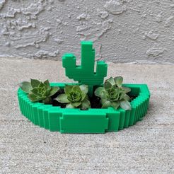644d0340b97135d075c133c451da1250_display_large.jpg Fichier STL gratuit Jardinière ou porte-bijoux Cactus・Modèle à télécharger et à imprimer en 3D