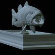 Bass-mount-statue-26.png fish Largemouth Bass / Micropterus salmoides open mouth statue detailed texture for 3d printing