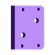 Right Lower MGN12H Idler Bracket.STL EnderXY - Konvertierung der X-Achse von Linearstangen