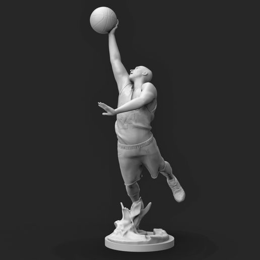 Download STL file Kobe Bryant 1 • 3D print template • Cults