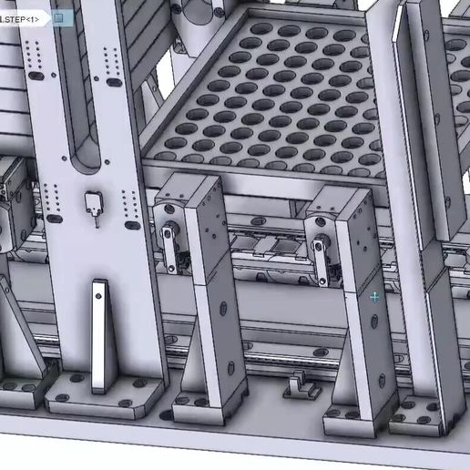 ⚙️ Industrial Tray Stacking and Handling Machine 3D CAD Model・ 3D File ...