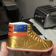 IMG_7556.jpeg Trump Never Surrender High Top FULL Color Sneakers - Pre-Painted for Bambu and non Bambu, shoes, shoe