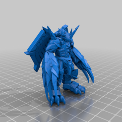 _Amplified_Wargreymon_unbased.png Fichier STL gratuit Wargreymon Amplifié・Idée pour impression 3D à télécharger