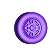 GT40 Front Wheel - more tolerance.stl STL file 1966 Ford GT40 Mark II・3D printing model to download