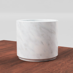 Cylindrical-Pot-Stone-Render-2.png Plant Pot