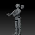 ScreenShot041.jpg Star Wars .stl REBEL TROOPER .3D action figure .OBJ Kenner style.