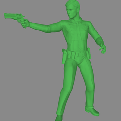Officer-01.png STL file Policeman・3D print model to download