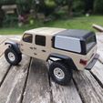 er = | Axial SCX24 Jeep Gladiator Topper with angle shape