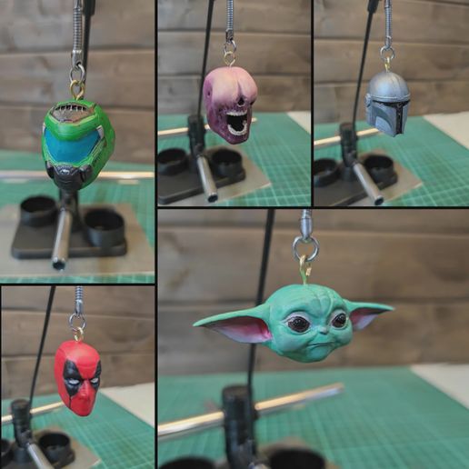 Bendant collection 3D model