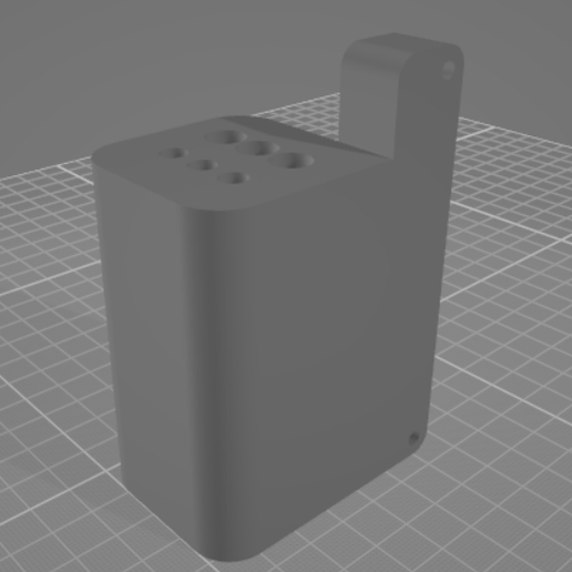 Surplus liquid canister 3D model