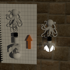 osminog_p.png Archivo STL Pulpo lámpara・Modelo imprimible en 3D para descargar