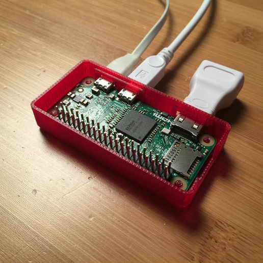 Raspberry Pi Zero Case 3D model