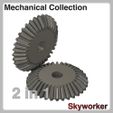 Mechanical Collection 2 in Skyworker Bevel Gear Set Module 1 (16x16 & 32x32 teeth)