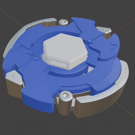 ThunderBlade Dranzer 115P 3D model
