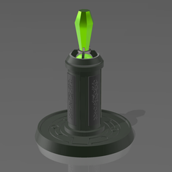 Marker1.png Necron-Inspired Objective Markers with Flip-top Indicators 40mm