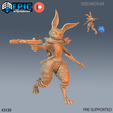 3139-Rabbit-Folk-Warrior-Fighting-2-Variations-Medium.png Rabbit Folk Warrior Set ‧ DnD Miniature ‧ Tabletop Miniatures ‧ Gaming Monster ‧ 3D Model ‧ RPG ‧ DnDminis ‧ STL FILE