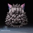 InosukeMask-6.jpg Casco con cabeza de jabalí Impresora 3D STL