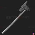 04.jpg Dwarven Axe - The Witcher Weapon Cosplay