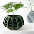 misprint-8009.jpg The Mirex Planter Pot with Drainage | Tray & Stand Included | Modern and Unique Home Decor for Plants and Succulents  | STL File
