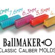 5formbaner.jpg MOLD FOR PELLETS OR DARTS CALIBER 0.22 - 5,5 MM FOR AIRGUNS