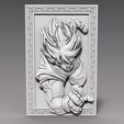 Goku bas-relief 1.1.jpg Goku dragon ball bas-relief CNC