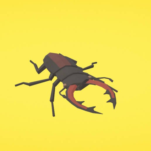 Beetle 3D model preview