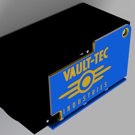 🎮 Fallout Vault tec xbox series x console stand・ STL File for 3D ...