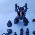 20230611_200931.jpg 28mm Dwarf Mech- The Burrows Ripper Special