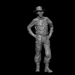 BPR_Render.jpg Fichier STL OFFICIER AMÉRICAIN AU VIETNAM・Modèle imprimable en 3D à télécharger