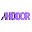 hodor_ds.stl Hodor Holding Door Stop