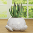 oddishB_06.png Oddish Planter Decoration - 2 models