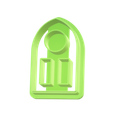 Untitled2.png Arch Window 1 Clay Cutter - STL Digital File Download- 12 sizes and 2 Cutter Versions