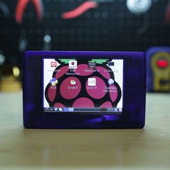 1.png STL-Datei Touch Pi: Portable Raspberry Pi kostenlos・3D-druckbares Objekt zum herunterladen