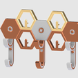 combo-4-with-key-holder.png Hexagon Hanger