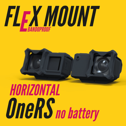 Flexmount_Bandoproof_Mounts_02_Zeichenfläche-1-10.png STL-Datei BANDOPROOF FLEXMOUNT // insta360 One-RS horizontal (ohne Akku)//FPV TOOLLESS CAMERA MOUNT SYSTEM・3D-Druckvorlage zum Herunterladen