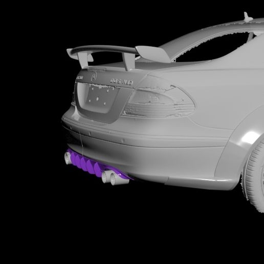 🚗 Mercedes CLK diffuser 1/1・ STL File for 3D printing・Cults