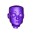 Head.stl Cute Astronaut Firgure 3D Print Model