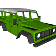 _perspective-1.png Land Rover Defender 110 4-türige Karosserie 1/10 SCALE OFF-ROAD CRAWLER BODY | Radstand 285mm