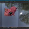 C4D1.jpg Nephriri Pink Gecko-Lady- Fantasy- with Full-Size-Texture + Zbrush Original-High-Polygon- STL 3D-Print-File