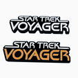 Screenshot-2024-04-26-110237.png 2x STAR TREK - VOYAGER Logo Display by MANIACMANCAVE3D